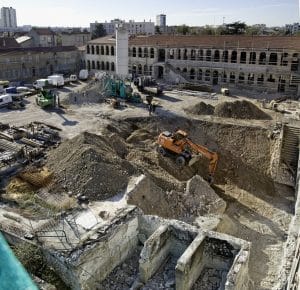 Chantier de rehabilitation La Cartoucherie